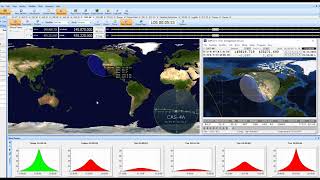 Working linear SSB satellites on the Icom IC9700 ham radio [upl. by Jaclin886]