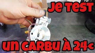 TEST CARBU A 24€ [upl. by Jeavons]