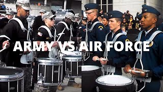 Drumline Battle  Army vs Air Force Who Won [upl. by Wachtel735]