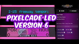 Pixelcade LED V6 New Features [upl. by Ahsetra240]