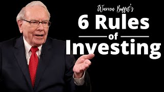 Warren Buffet’s 6 Rules Of Investing [upl. by Greene732]