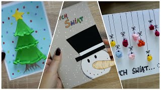 Kartki Świąteczne DIY  Christmas DIY cards [upl. by Luana10]