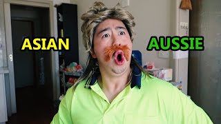 Asian Dad invites Aussie for Dinner [upl. by Eugilegna]