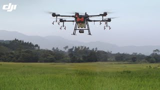 DJI  Agras T16  Agricultural Spraying Drone [upl. by Roee22]