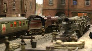 Military Model Trains Boats and Tanks Second World War Diorama Operation Abyss [upl. by Ecienaj561]