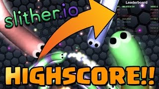 ULTIMATE SLITHERIO SERVER  Slitherio World Record [upl. by Eeliah]