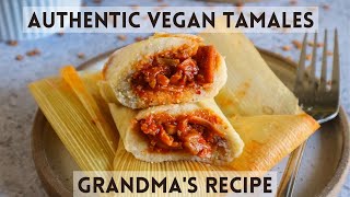 Authentic Vegan Tamales [upl. by Millicent]