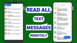 How To Read Text Messages Remotely On your Other Phone [upl. by Edina]