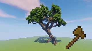 How to Build a Tree with Worldedit [upl. by Enirbas]