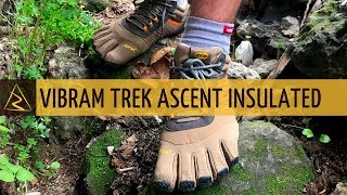 Vibram FiveFingers Trek Ascent Insulated Review Minimalist Shoes [upl. by Gemma]