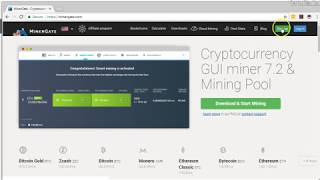 Minergate Quick Tutorial Getting Started with CryptoCurrency and Bitcoin [upl. by Velleman]