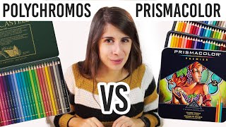 MIGLIORI MATITE per DISEGNARE Prismacolor VS Polychromos 🐸 [upl. by Tomasz493]