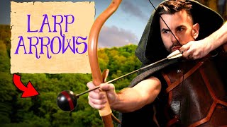 Making LARP Foam Arrows [upl. by Darra]