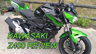 ★ 2019 KAWASAKI Z400 REVIEW ★ [upl. by Everest]