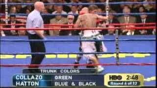 Ricky Hatton vs Luis Collazo [upl. by Phillane672]