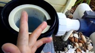 How To Fix A Pool Pump That Is Not Priming LOSING PRESSURESUCTION [upl. by Lenka]