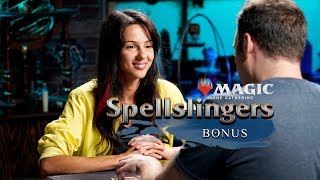 Gag Reel Day9 vs Annet Mahendru  Magic The Gathering Spellslingers [upl. by Chappy]