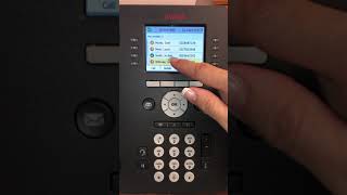 9611 Avaya Phone How To Add Contact amp Explain Presence [upl. by Amaryllis]