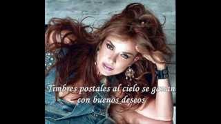 Gloria Trevi Timbres Postales Al Cielo Letra [upl. by Gipps184]