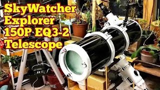 SkyWatcher Explorer 150P EQ32 Reflecting Telescope Unboxing Review [upl. by Sass]