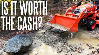 BXpanded Piranha Tooth Bar Review For Kubota BX [upl. by Eelreveb702]