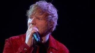 Ed Sheeran  Supermarket Flowers Live from the BRITs 2018 [upl. by Oivlis]