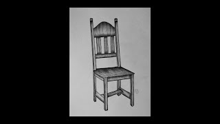 How To Draw Chair Step By Step By EdgarsArt [upl. by Othilia603]