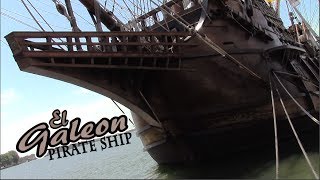 Real Life Pirate Ship  El Galeon  Spanish Merchant Ship  Matts Rad Show [upl. by Ylak808]