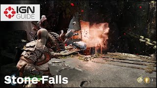 God of War  Stone Falls Walkthrough [upl. by Ruthy]