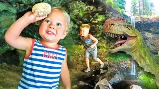 FINDING REAL SURPRISE DINOSAUR EGGS  Cave Exploration and Dino Dig [upl. by Yrrad]