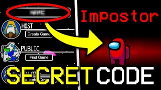 SECRET CODE TO GET IMPOSTER EVERY TIME IN AMONG US HOW TO BECOME IMPOSTER IN AMONG US [upl. by Assirec921]