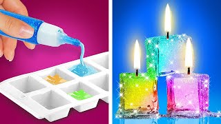 IDEAS MUY FÁCILES PARA HACER VELAS [upl. by Sension]