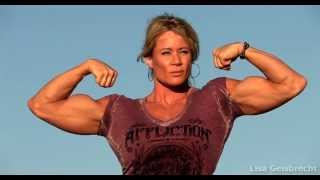 Lisa Giesbrecht Massive Female Bodybuilder with 18 inch biceps [upl. by Malchy]