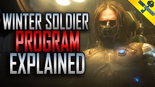 The Winter Soldier Program Explained  MCU Lore [upl. by Kunin]