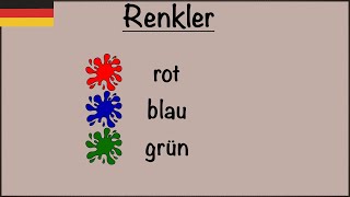 Almanca Renkler  Pratik [upl. by Tnelc]