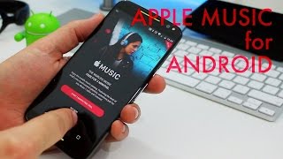 Apple Music on Android Setup tour and first impressions [upl. by Aniahs]