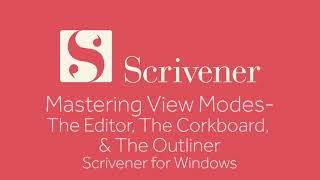 Getting Started  Mastering Scriveners View Modes [upl. by Zicarelli]