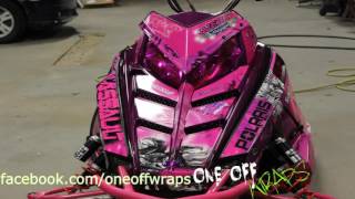 Andrew Rogozinskis Polaris Assault build at ONE OFF WRAPS [upl. by Litnahc267]