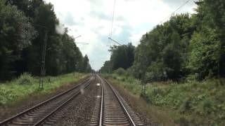 Führerstandsfahrt Pasewalk  Angermünde  Ebersw  Bernau  BlnBlankenburg 82012 [upl. by Eanahs]