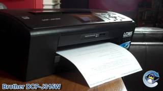 Brother DCPJ315W Printer Review [upl. by Tasha859]