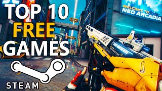 Top 10 Free PC Games on Steam 2021 Free to Play [upl. by Walters]