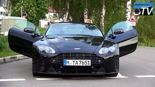 Aston Martin V12 Vantage 517hp  DRIVE amp SOUND 1080p FULL HD [upl. by Felipa]