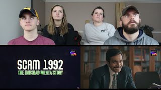 Scam 1992  The Harshad Mehta Story  Official Trailer REACTION [upl. by Anivlac]