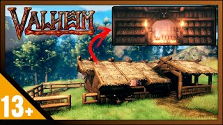 Valheim How To Build Starter Base House Stone To Bronze Age Build Guide [upl. by Sheply432]