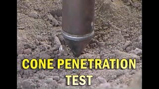 Cone Penetration Test2001 [upl. by Malachy]