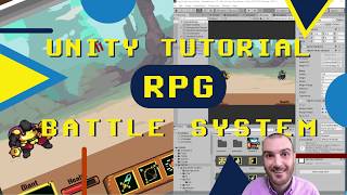 Make an TurnBased RPG Fighting Game in Unity [upl. by Qiratla475]