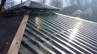 DIY Polycarbonate Gazebo Roof Follow up How to [upl. by Rauch254]