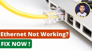 Ethernet Connected BUT No Internet Access  How To Fix Your Ethernet If Its Not Working Windows 10 [upl. by Anama]