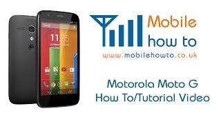 How To Manage Phone Settings  Motorola Moto G [upl. by Mcgraw891]