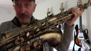 Thomann Tenor Sax 350 Antique Second Impression  Conlusion [upl. by Valora]